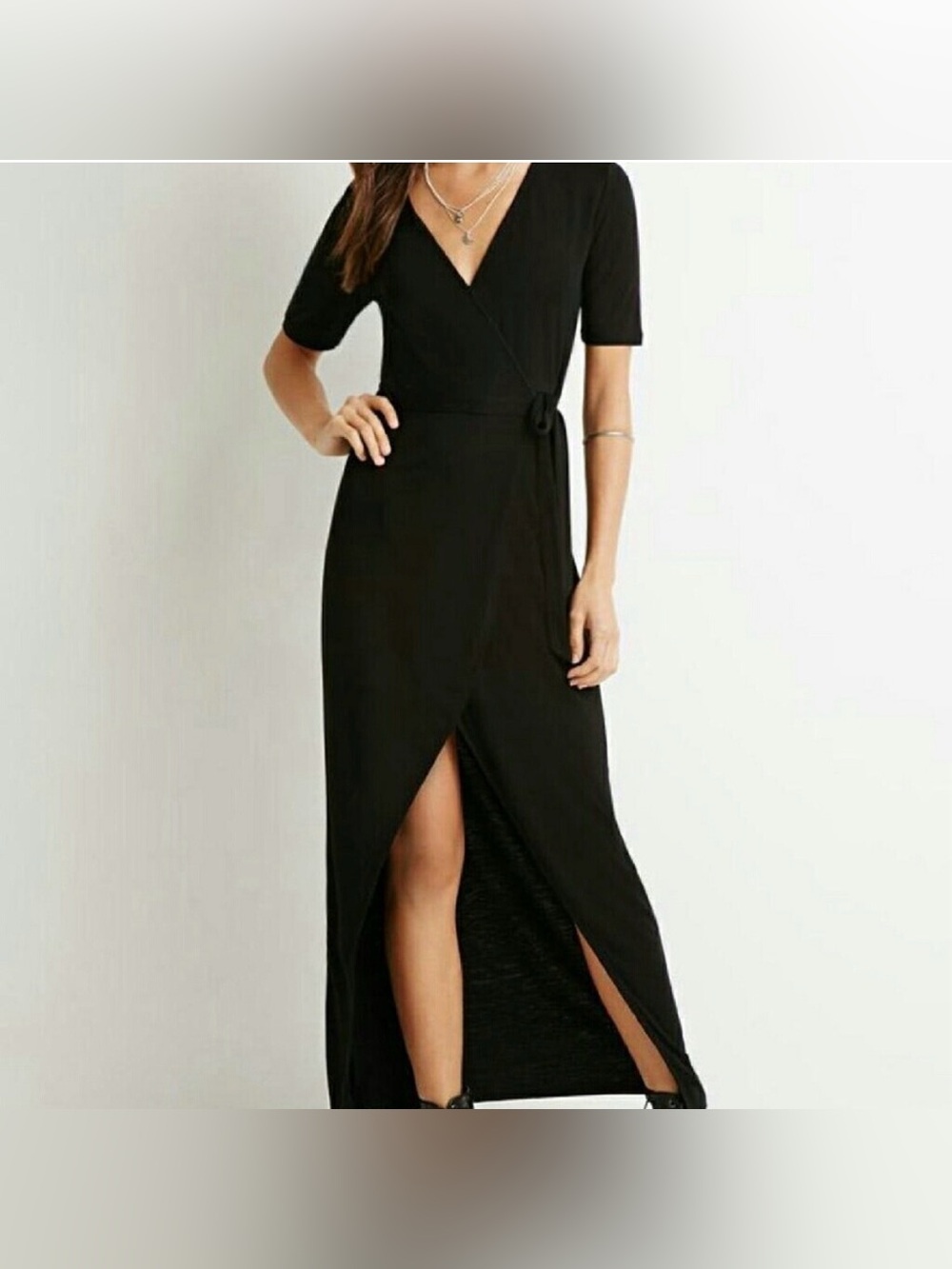 Forever 21 Wrap maxi dress
